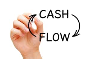 cash flow written out