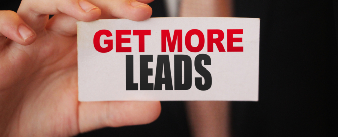 get more leads sign