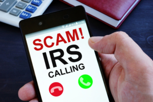 scam irs calling on cell phone
